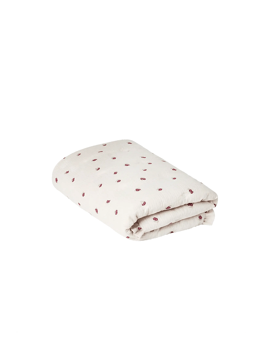 Garbo&Friends - Rosehip Muslin Filled Blanket - babydecken - burghundy - 0