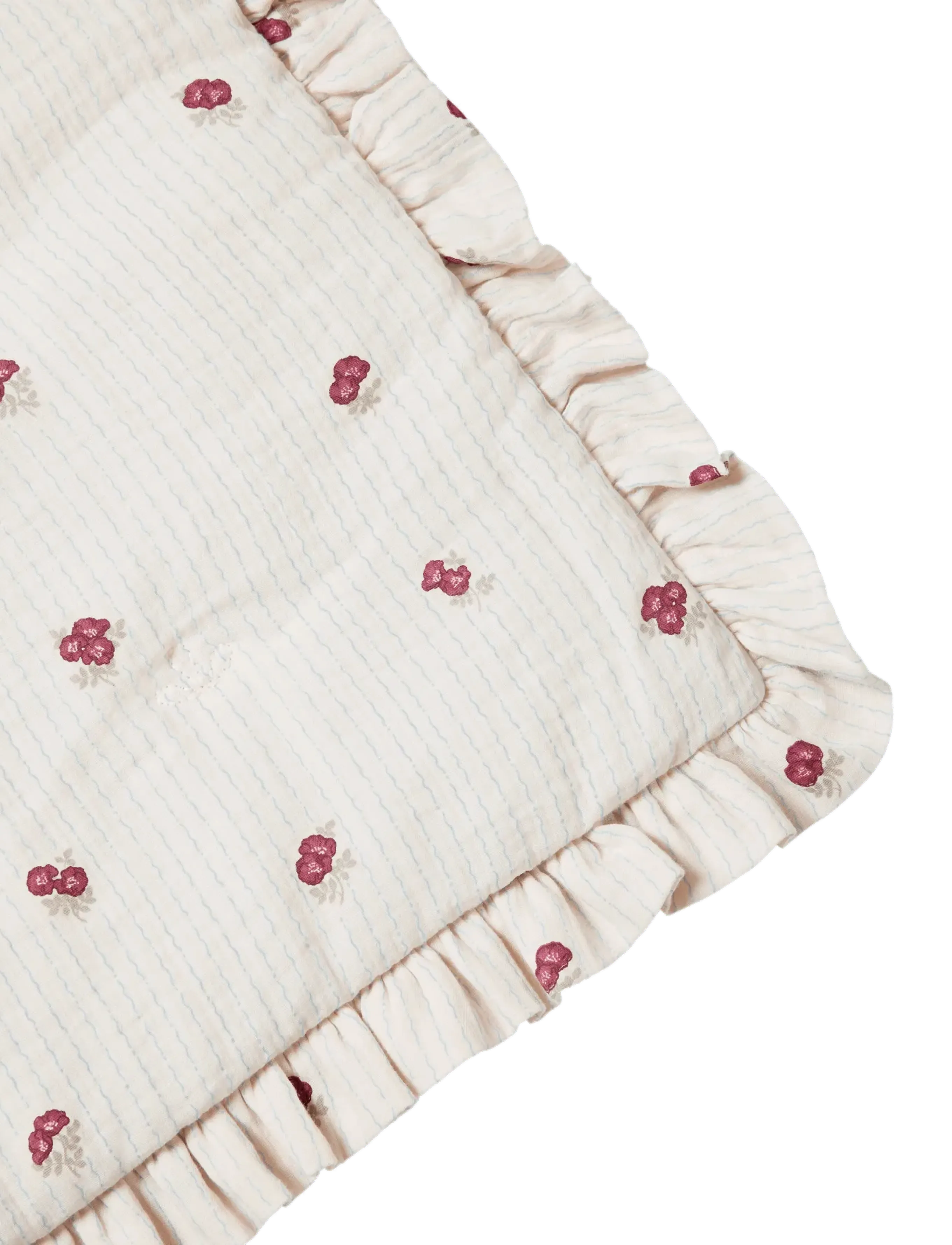 Garbo&Friends - Rosehip Muslin Filled Blanket - babydecken - burghundy - 1