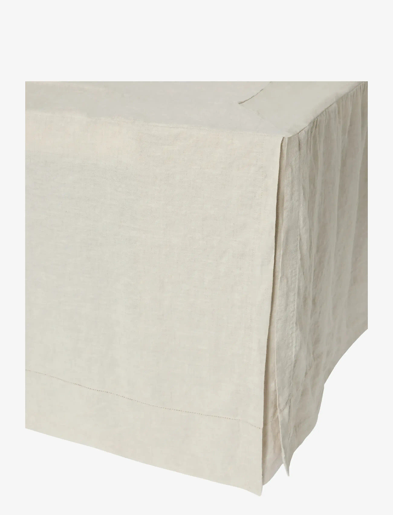 Garbo&Friends - Linen Linen Bed Skirt 180x200x53 - sengekapper - linen - 1
