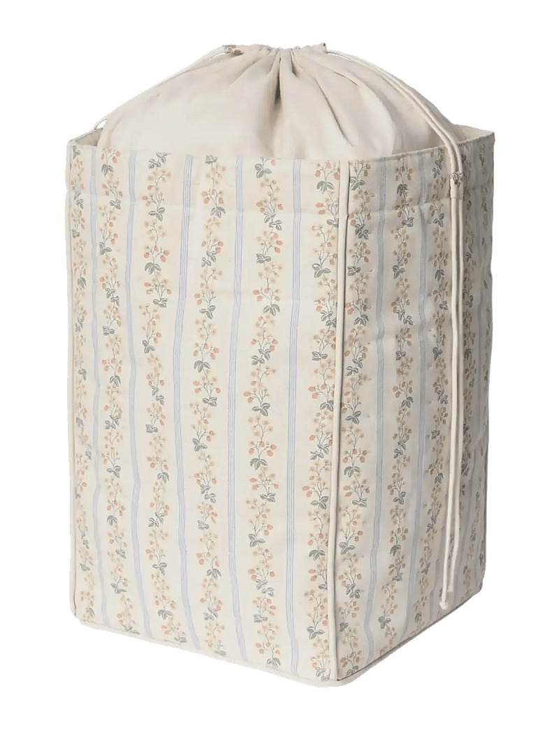 Garbo&Friends - Strawberry Garland Storage Basket Large - opbevaringskurve - strawberry garland - 1