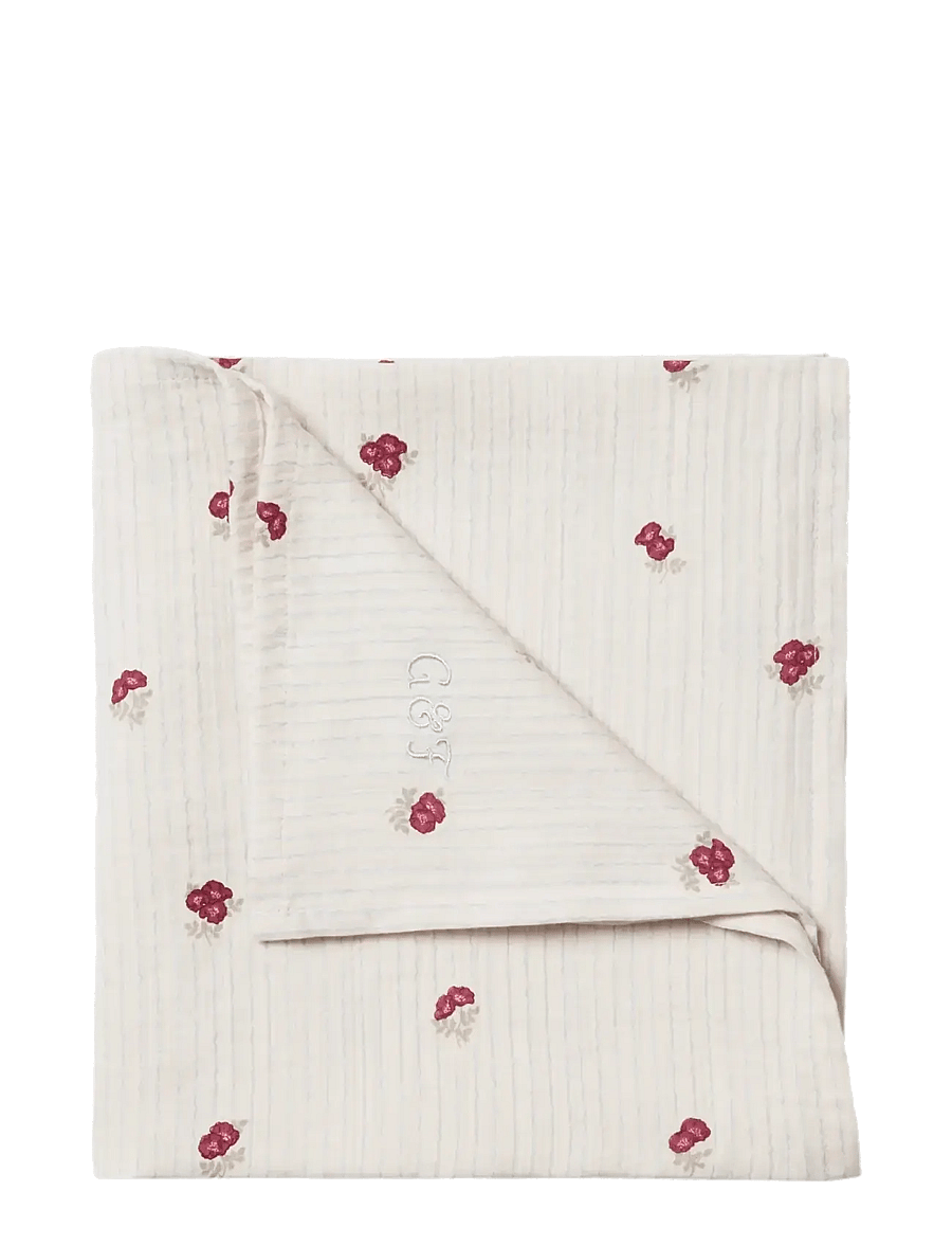 Garbo&Friends - Rosehip Muslin Swaddle Blanket Rosehip - mulldecken - rosehip - 0
