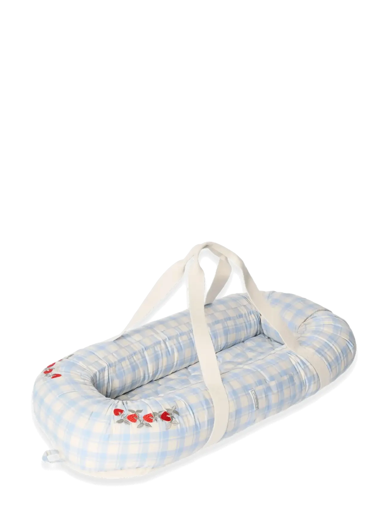 Garbo&Friends Baby Nest, 43x87x16 cm, Plaid Sky Blue - Babyprodukte - PLAID SKY BLUE / blue
