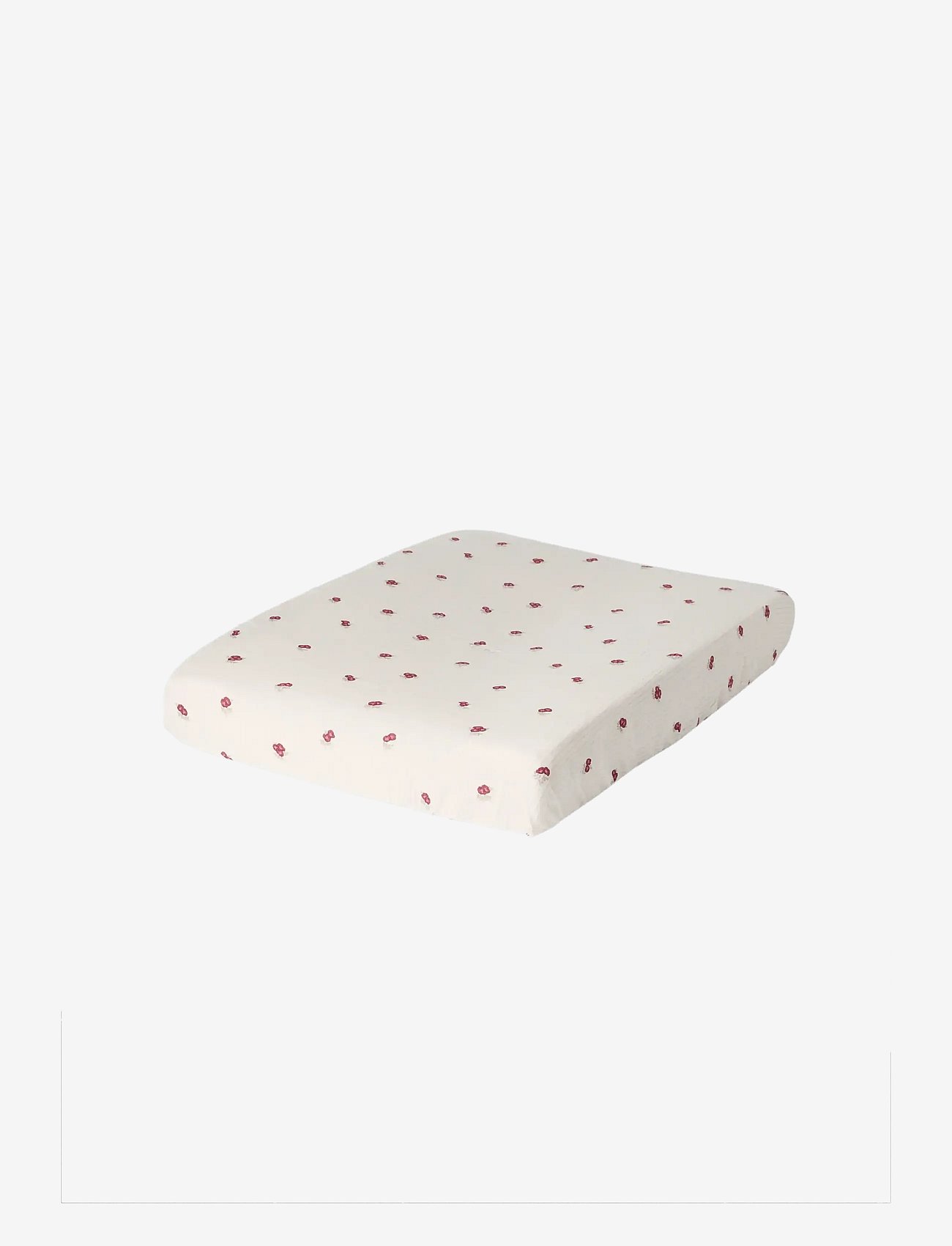 Garbo&Friends Rosehip Muslin Changing Mat Cover Rosehip - White - 50X70X15CM