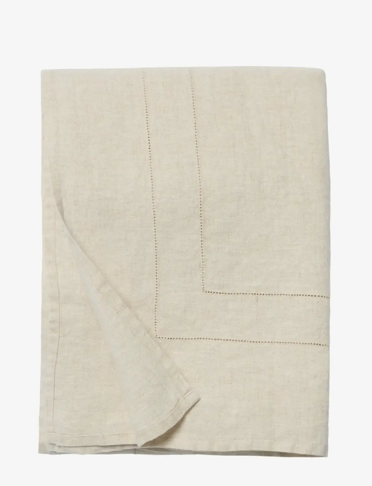 Garbo&Friends - Linen Hemstitched Linen bedspread 180x280cm - sengetæpper - linen - 1