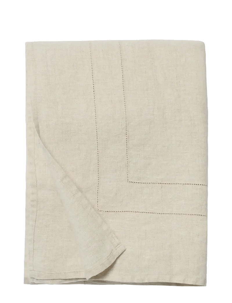 Garbo&Friends - Linen Hemstitched Linen bedspread 180x280cm - sengetæpper - linen - 1