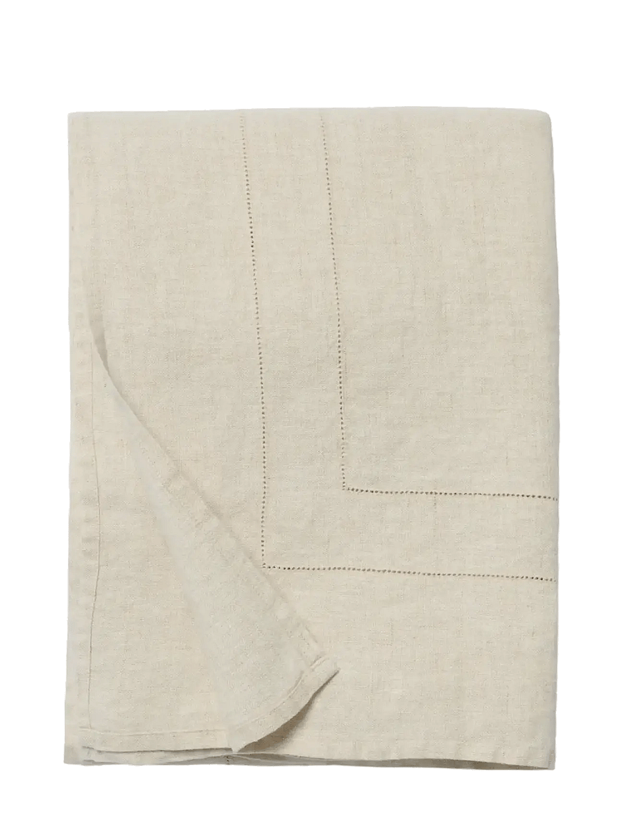 Garbo&Friends - Linen Hemstitched Linen bedspread 280x280cm - tagesdecken - linen - 1
