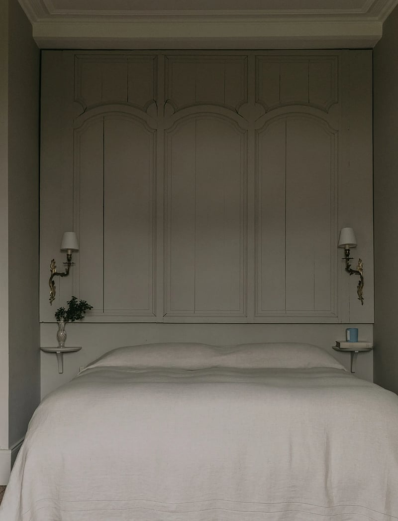Garbo&Friends - Linen Hemstitched Linen bedspread 180x280cm - sengetæpper - linen - 2