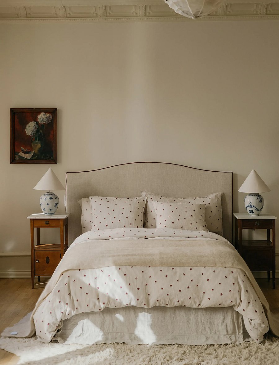 Garbo&Friends - Rosehip Muslin Duvet Cover Double - bettbezüge - burghundy - 0