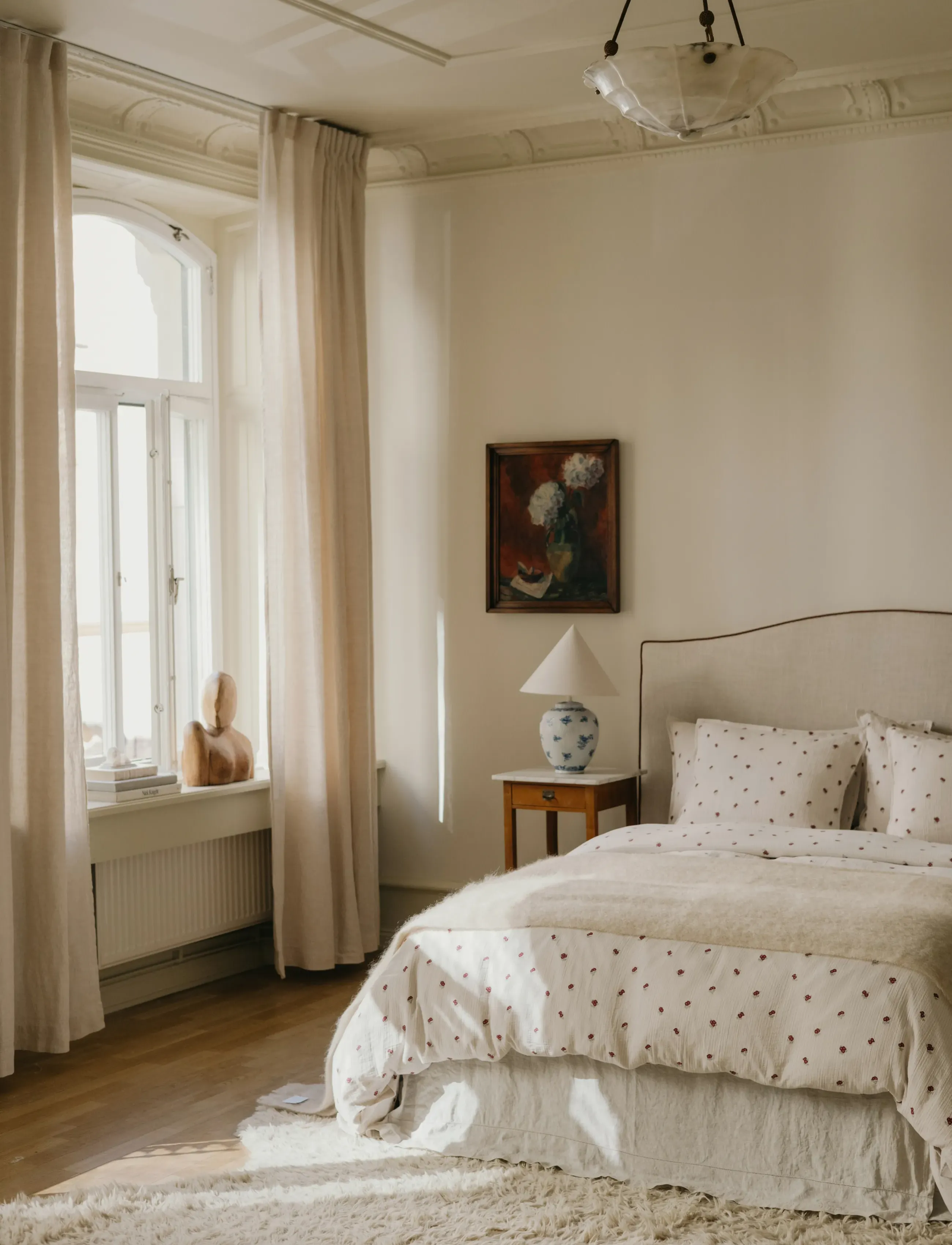 Garbo&Friends - Rosehip Muslin Duvet Cover Double - påslakan - burghundy - 3
