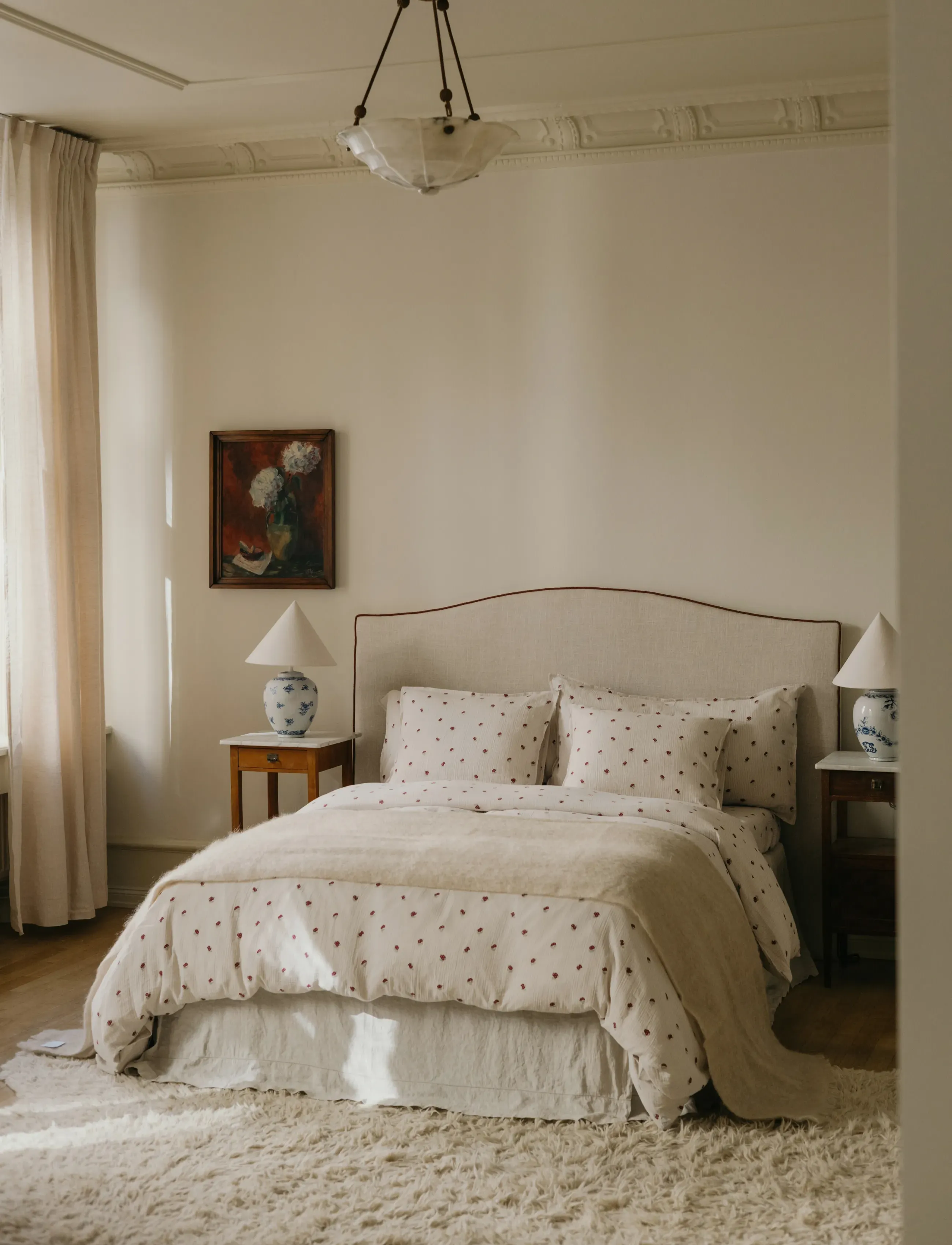 Garbo&Friends - Rosehip Muslin Duvet Cover Double - påslakan - burghundy - 4