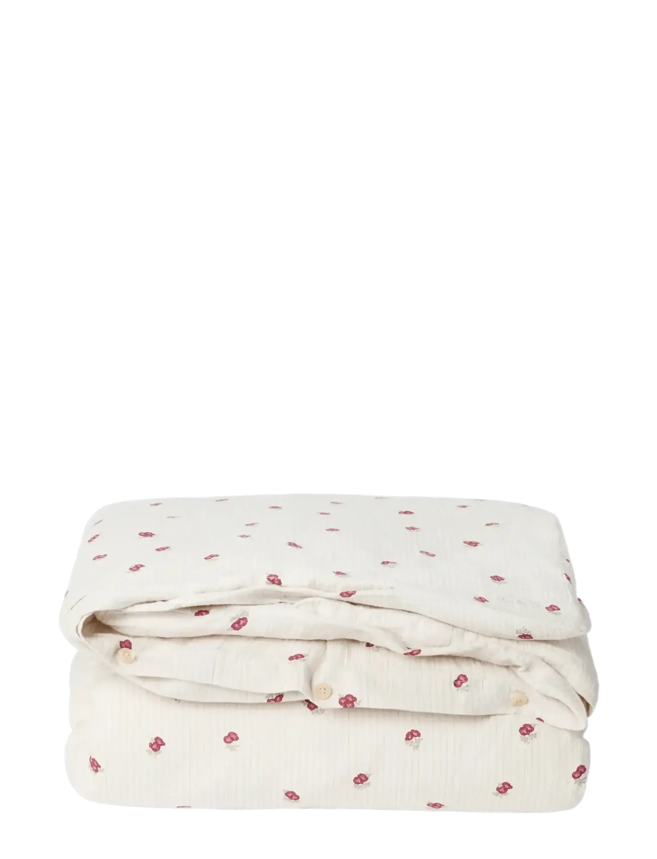 Garbo&Friends Rosehip Muslin Duvet Cover Single Rosehip - Bettbezüge - ROSEHIP / white