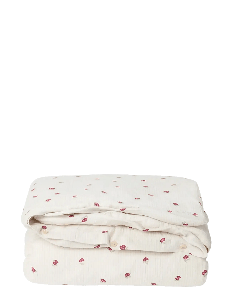 Garbo&Friends - Rosehip Muslin Duvet Cover Single Rosehip - rosehip - 0