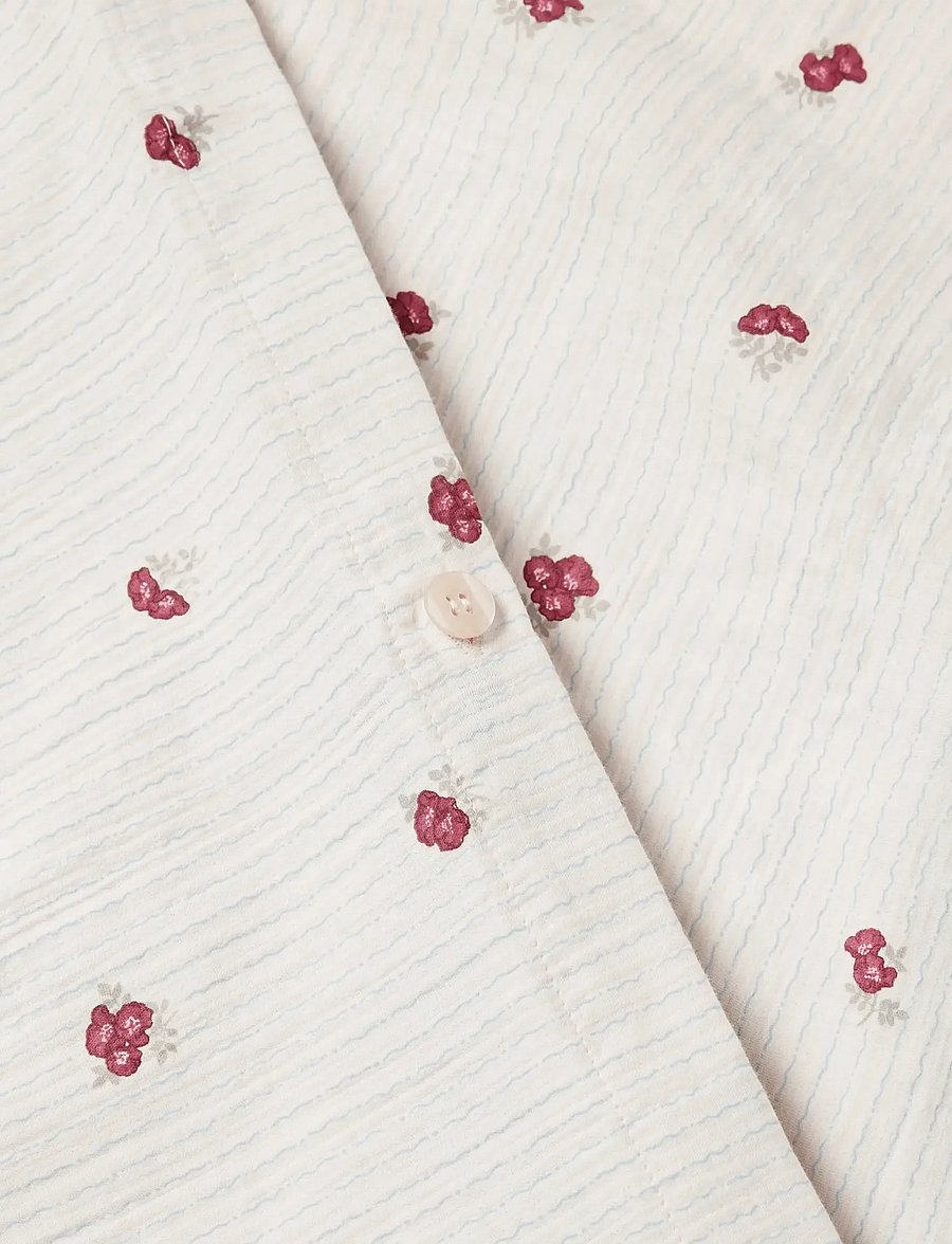 Garbo&Friends - Rosehip Muslin Duvet Cover Single - dynebetræk - burghundy - 1