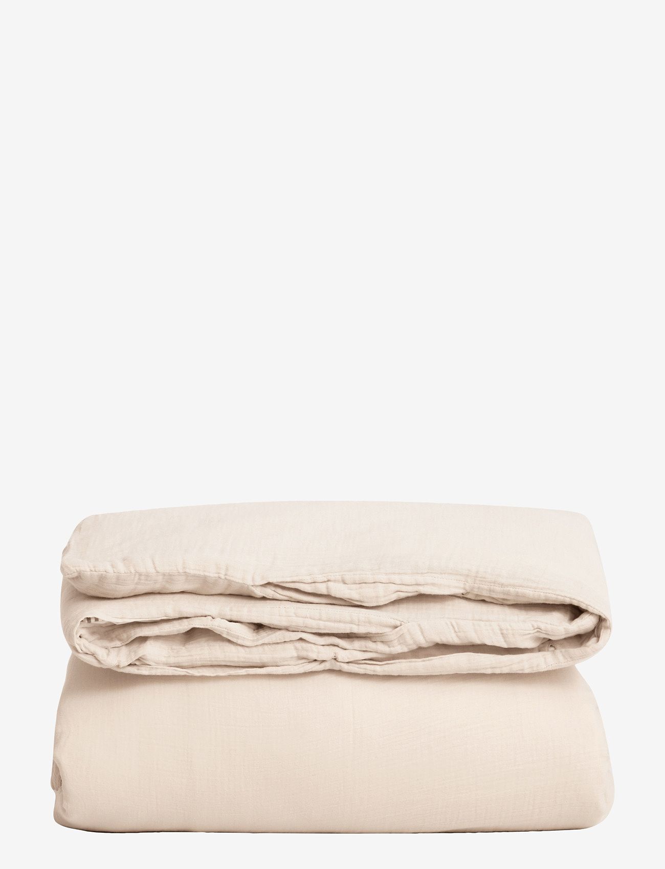 Garbo&Friends - Muslin Duvet Cover Double - bettbezüge - sand - 1