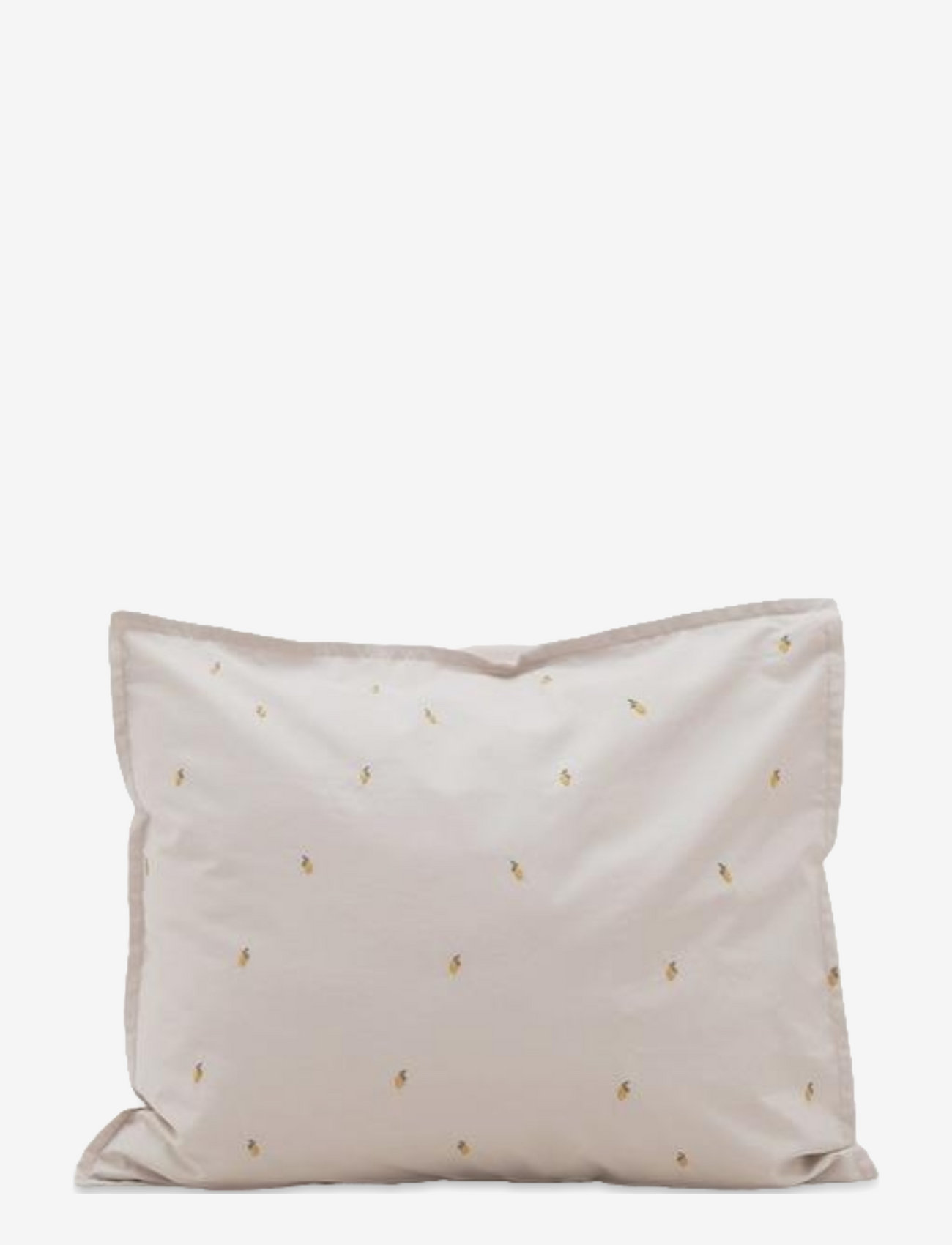 Garbo&Friends - Percale Pillowcase - pagalvių užvalkalai - lemon embroidery - 0