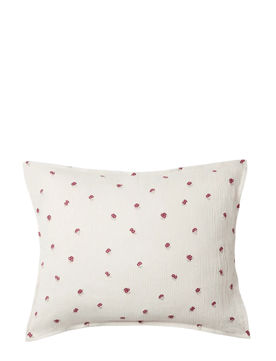 Garbo&Friends - Rosehip Muslin Pillowcase Rosehip - rosehip - 1