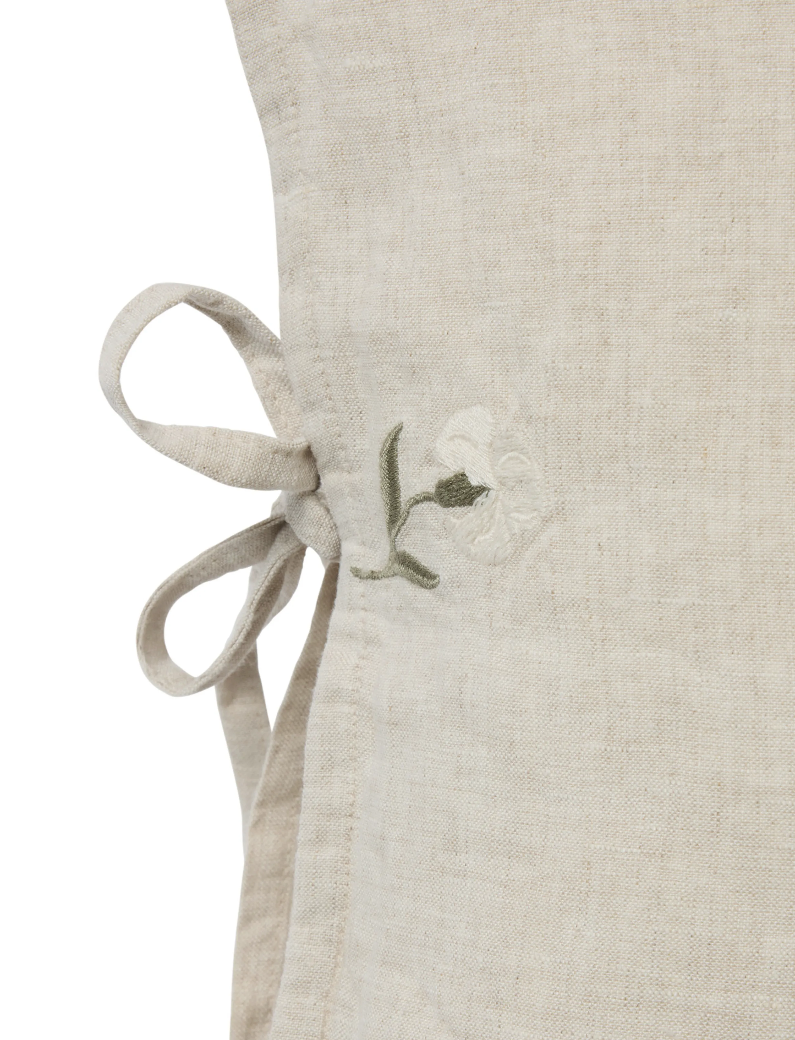 Garbo&Friends - Embroidered Linen Pillowcase, 50x60 cm, Linen - padjapüürid - linen - 4