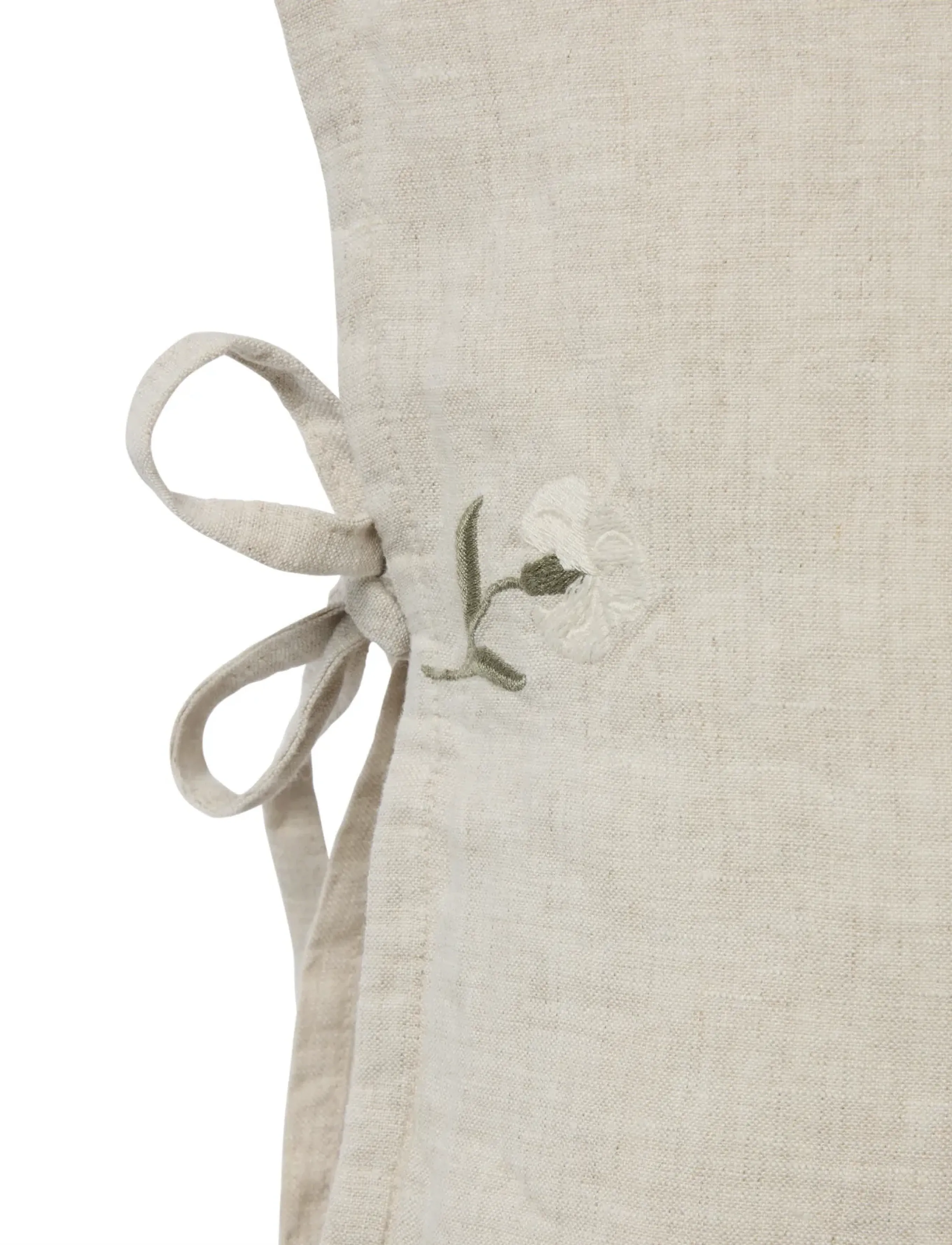Garbo&Friends - Embroidered Linen Pillowcase, 50x70 cm, Linen - poszewka - linen - 4