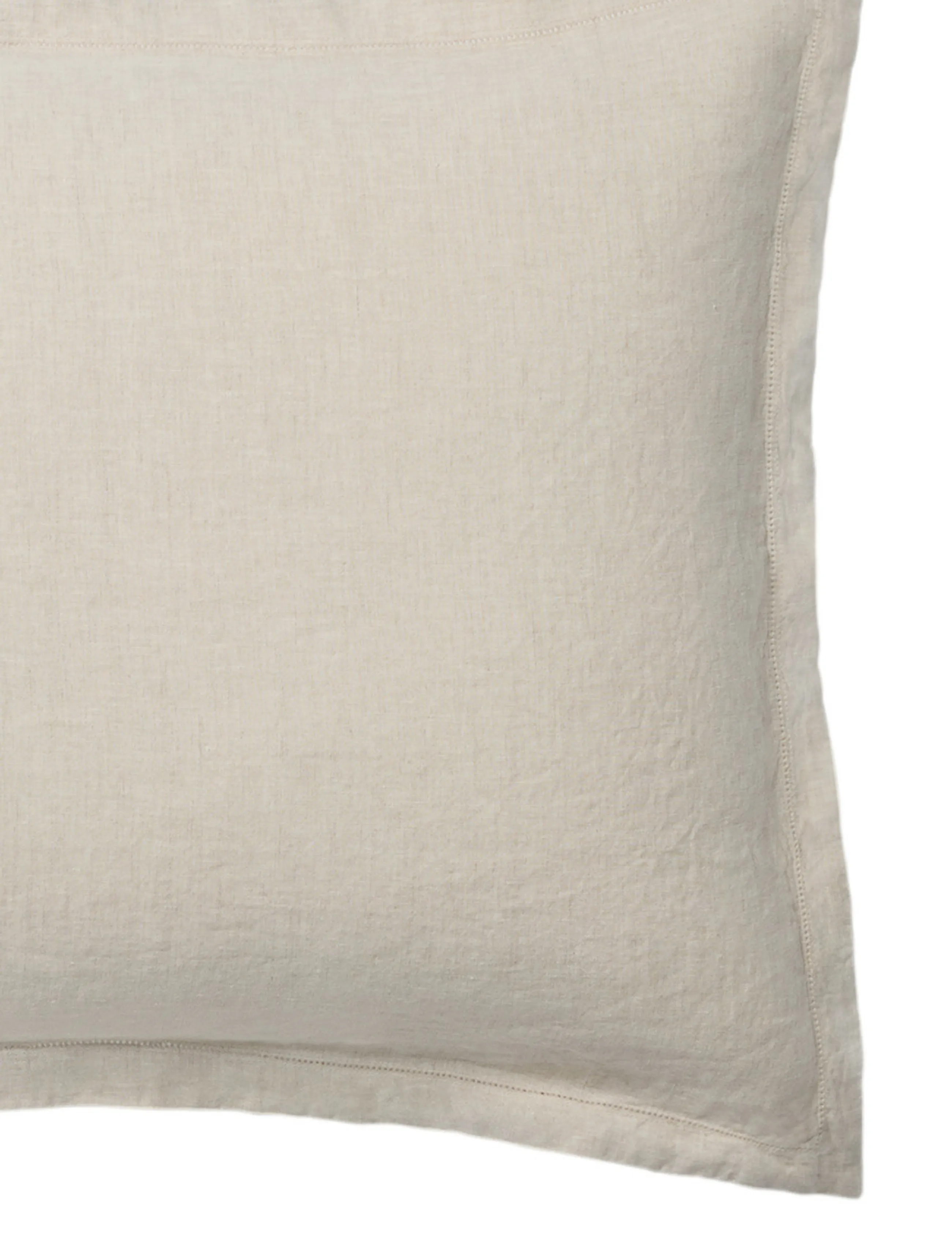 Garbo&Friends - Hemstitched Linen Pillowcase, 50x60 cm, Linen - padjapüürid - linen - 4