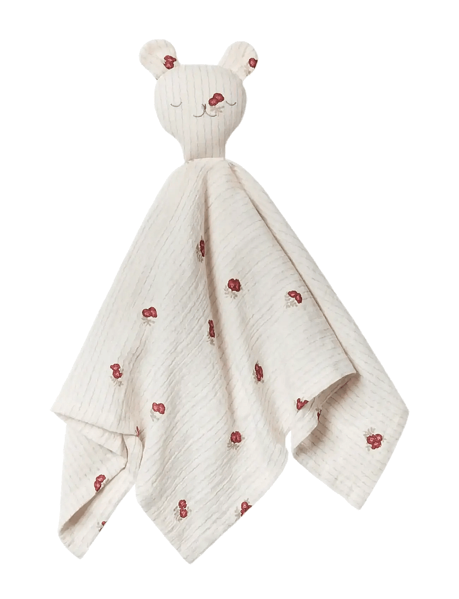 Garbo&Friends - Rosehip Muslin Bear Cuddle Cloth Rosehip - rosehip - 0