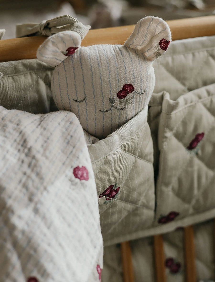 Garbo&Friends - Rosehip Muslin Bear Cuddle Cloth Rosehip - kaisutekid - rosehip - 0