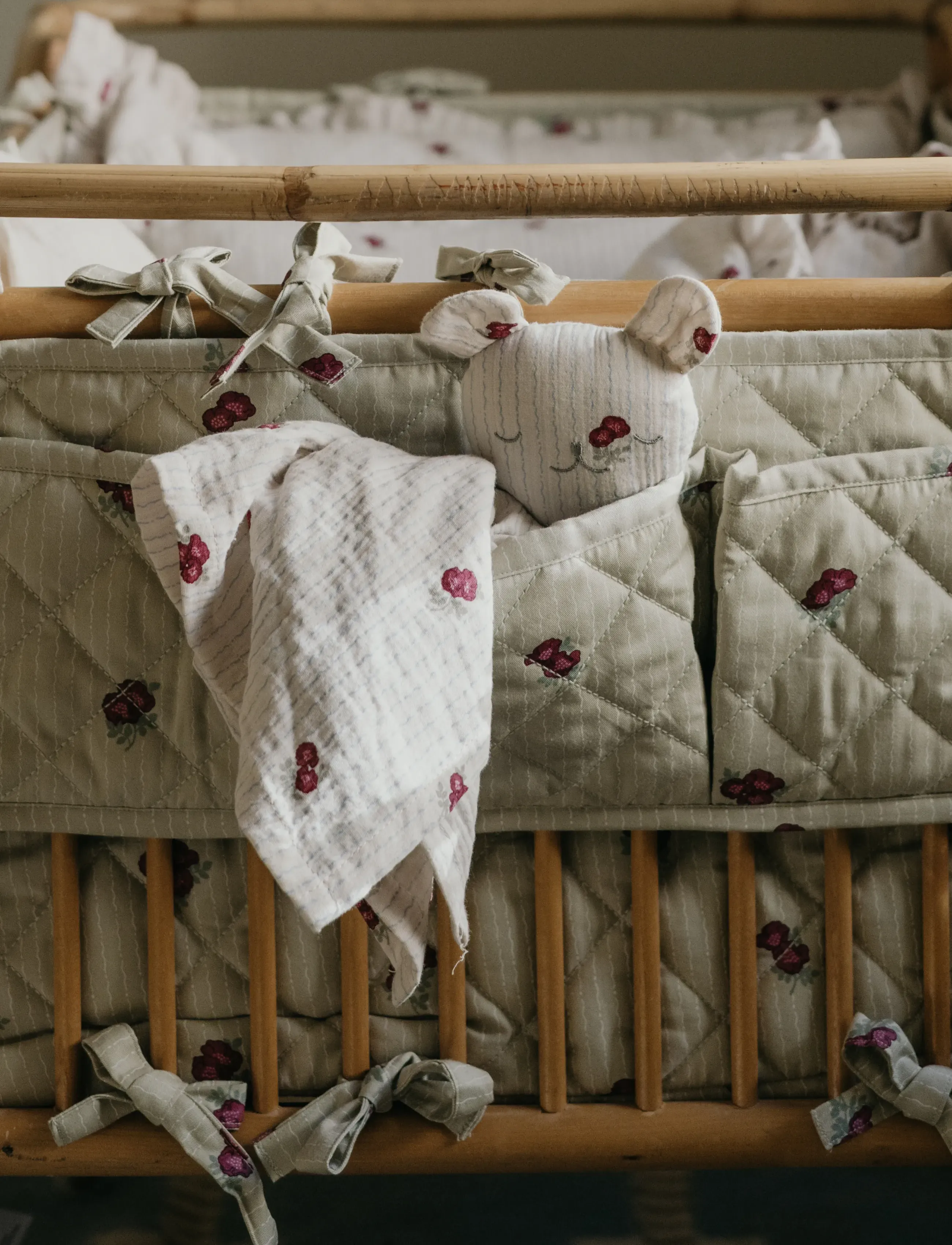 Garbo&Friends - Rosehip Muslin Bear Cuddle Cloth Rosehip - kaisutekid - rosehip - 2