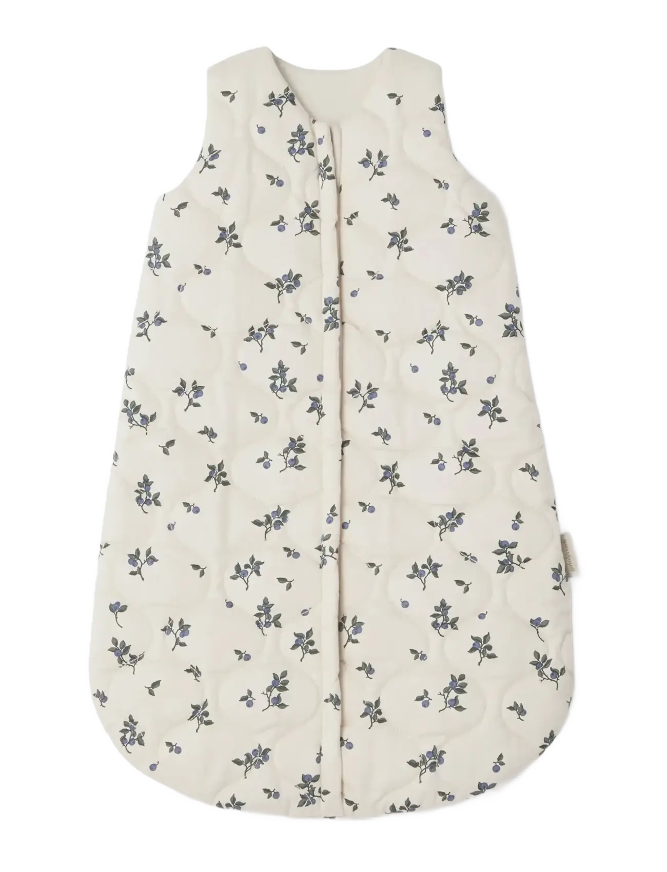 Garbo&Friends Satin Quilted Sleeping Bag - Kids home - BLUEBERRY / cream