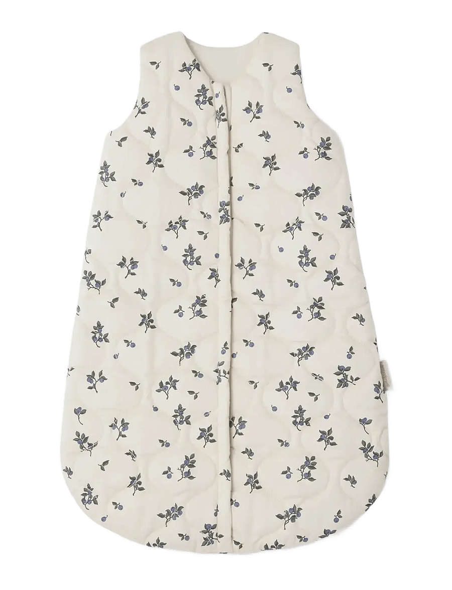 Garbo&Friends - Satin Quilted Sleeping Bag - magamiskotid - blueberry - 0