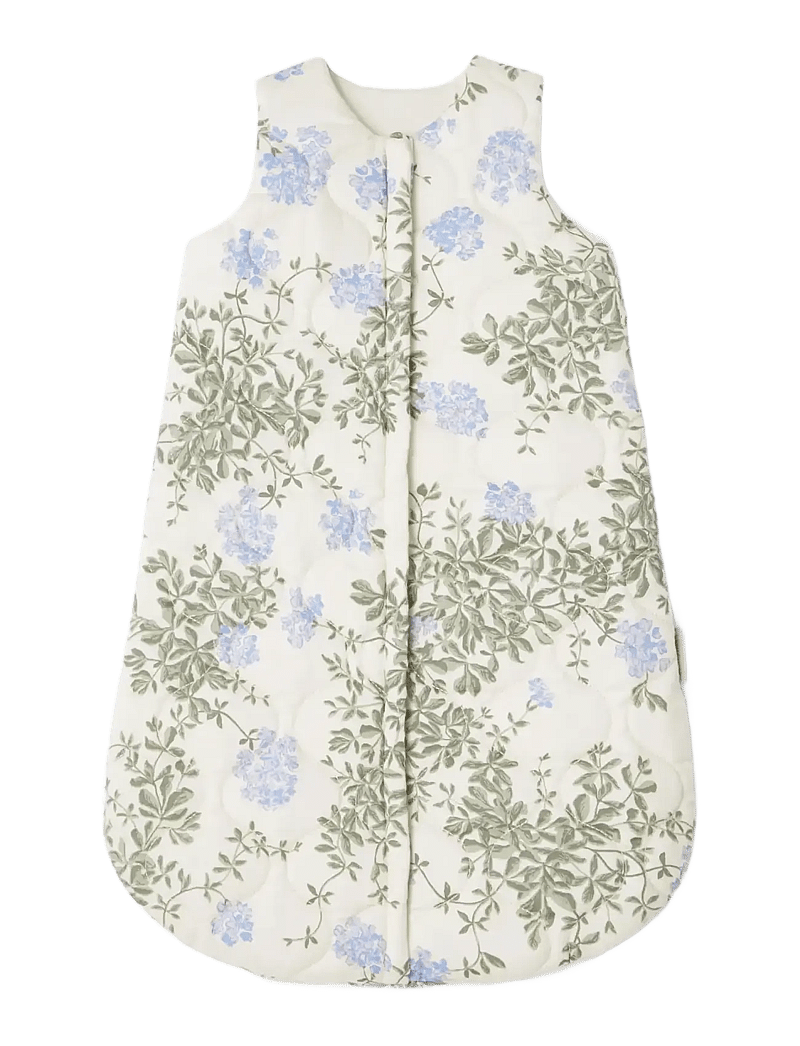 Garbo&Friends - Satin Quilted Sleeping Bag - sovsäckar - plumbago - 1