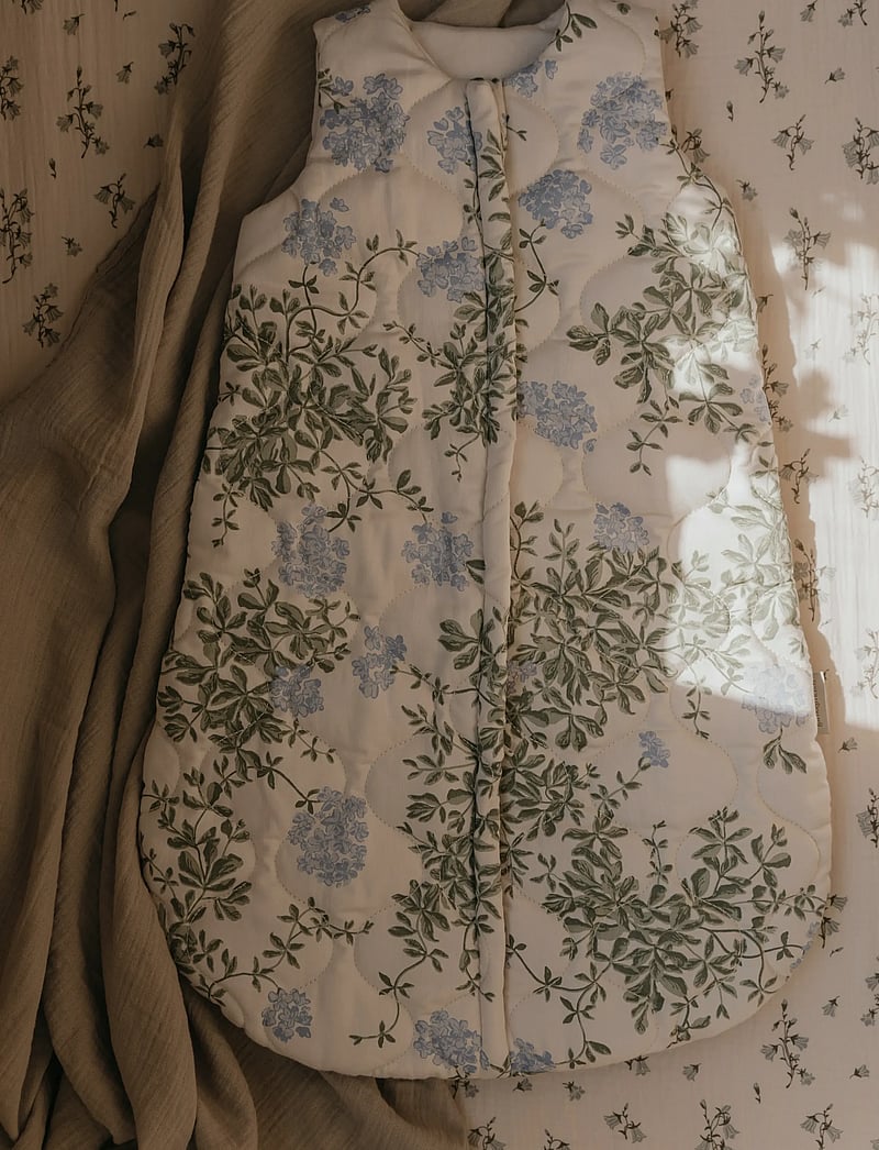 Garbo&Friends - Satin Quilted Sleeping Bag - sovsäckar - plumbago - 3