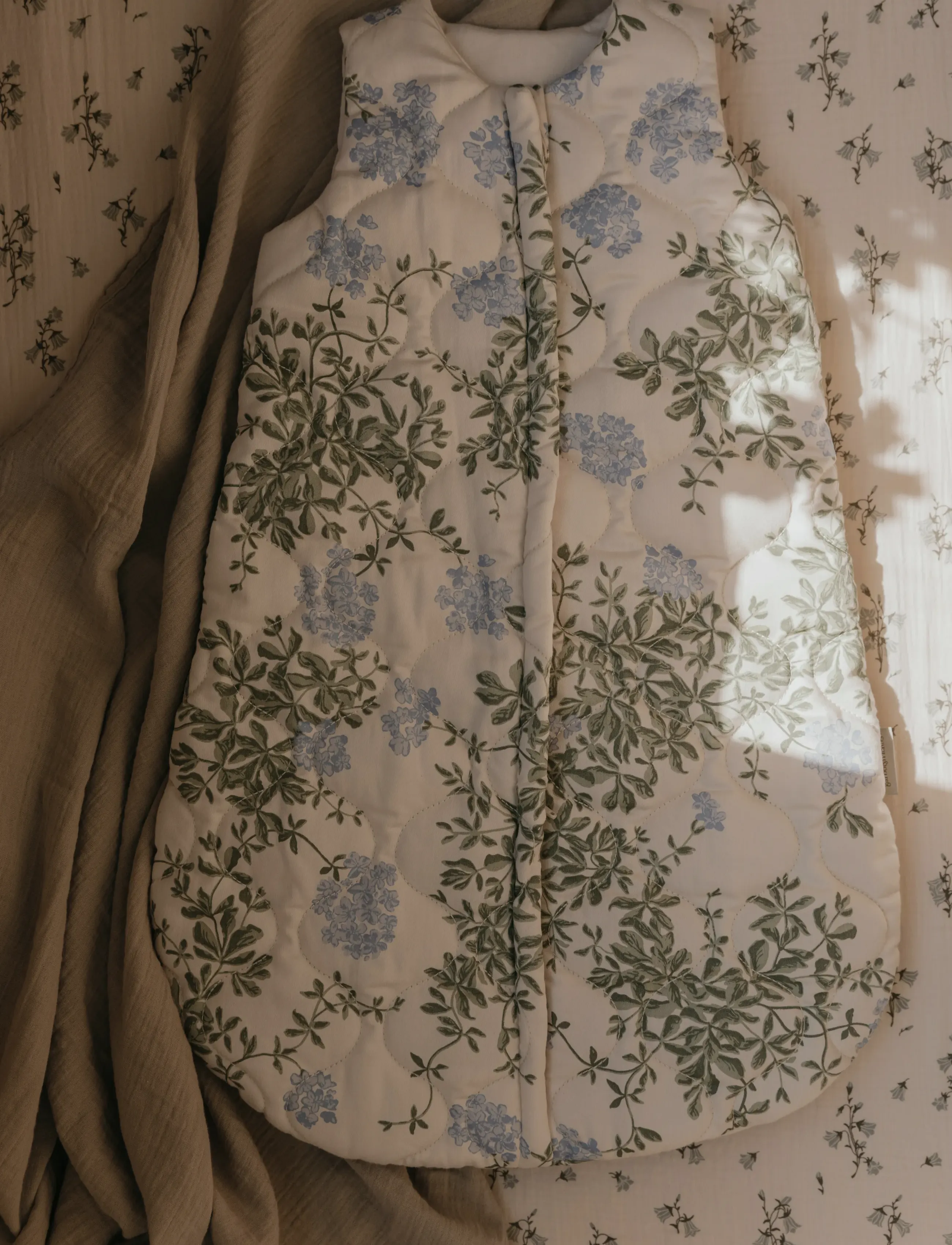Garbo&Friends - Satin Quilted Sleeping Bag - Śpiwory - plumbago - 3