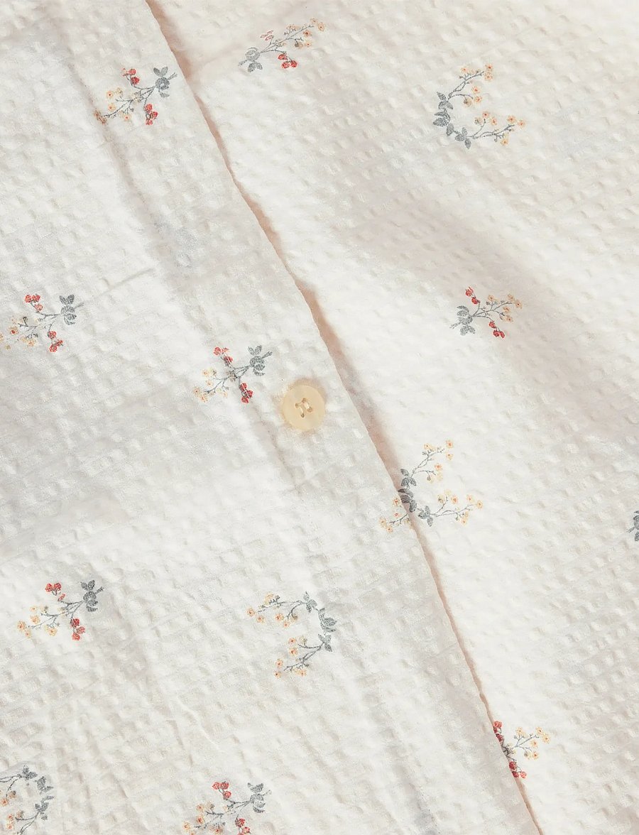 Garbo&Friends - Seersucker Bed Set Junior, 100x130/ 35x55 cm, La Fraise - schlafen - la fraise - 3