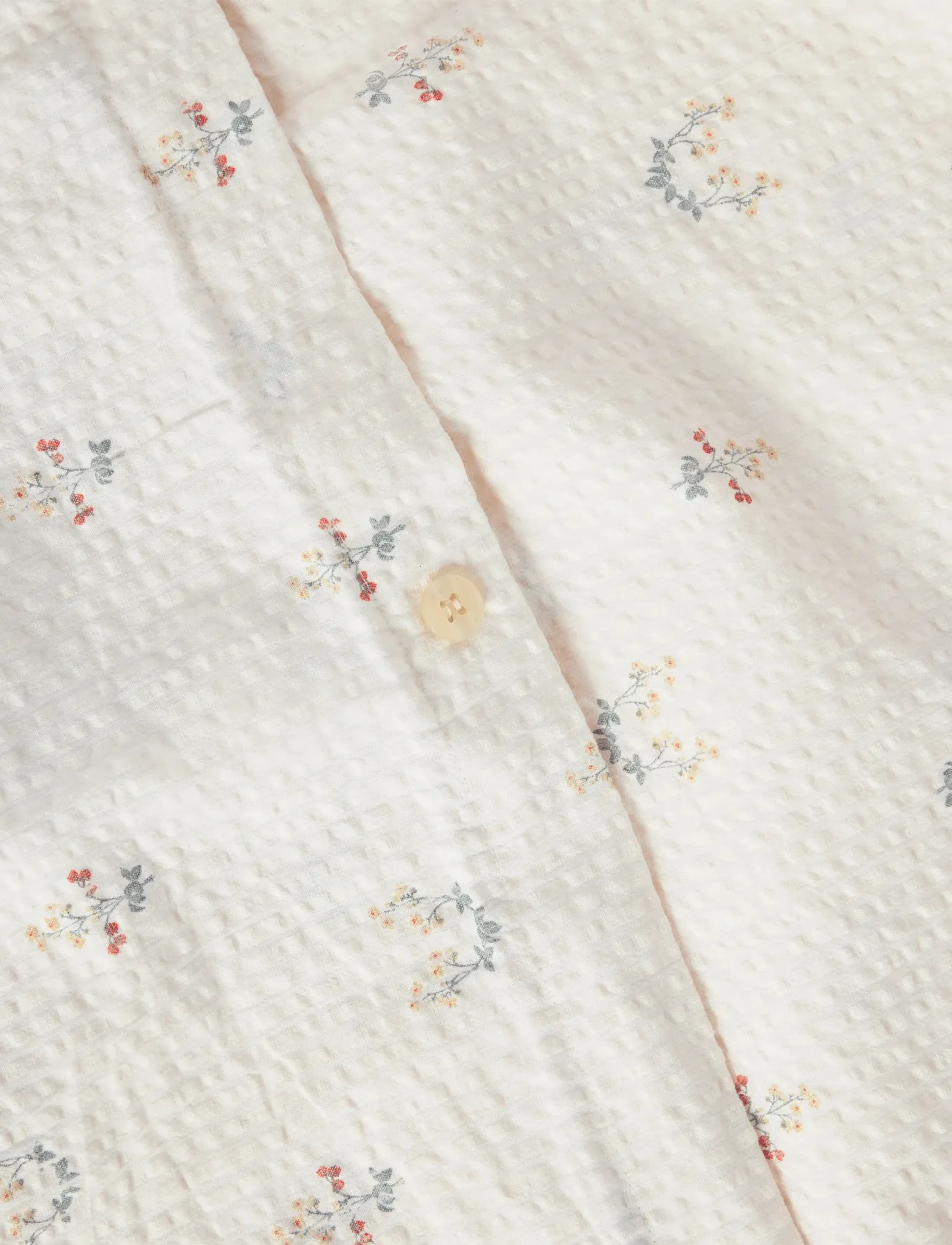 Garbo&Friends - Seersucker Bed Set Junior, 100x140/ 40x45 cm, La Fraise - sengesæt - la fraise - 3