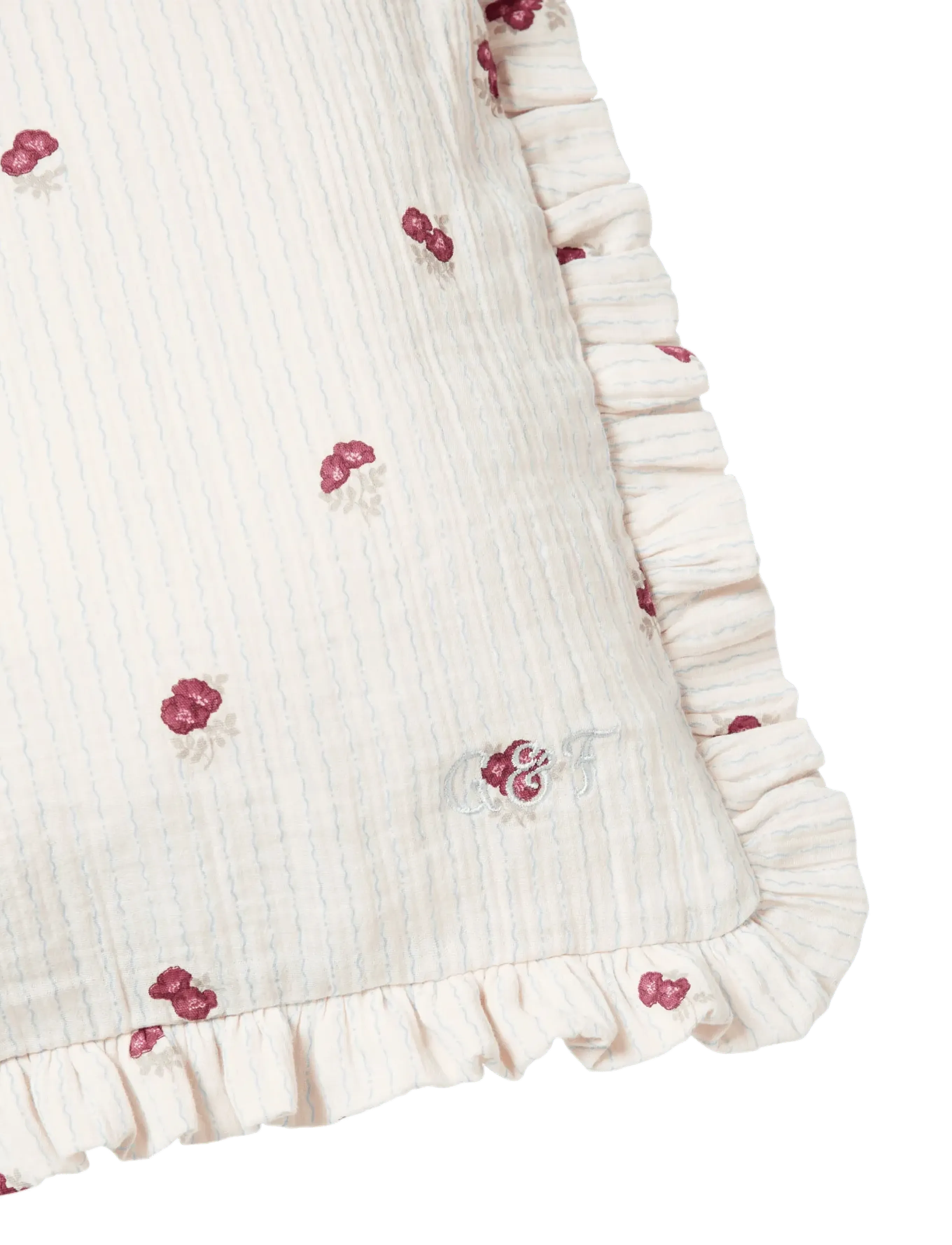 Garbo&Friends - Rosehip Muslin Bed Set Junior Rosehip - bettwäsche-set - rosehip - 4