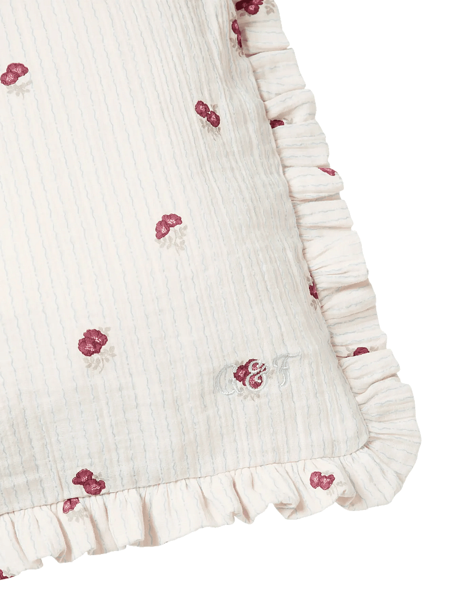 Garbo&Friends - Rosehip Muslin Bed Set Junior Rosehip - bettwäsche-set - rosehip - 4
