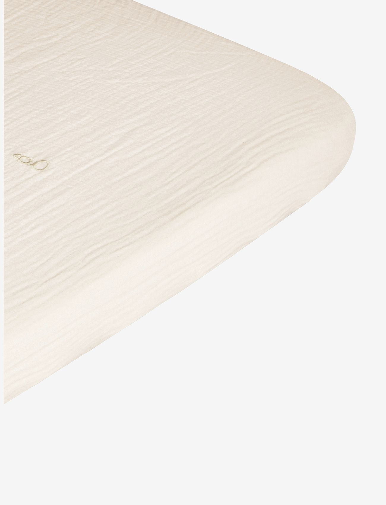 Garbo&Friends - Muslin Fitted Sheet Single - sand - 1