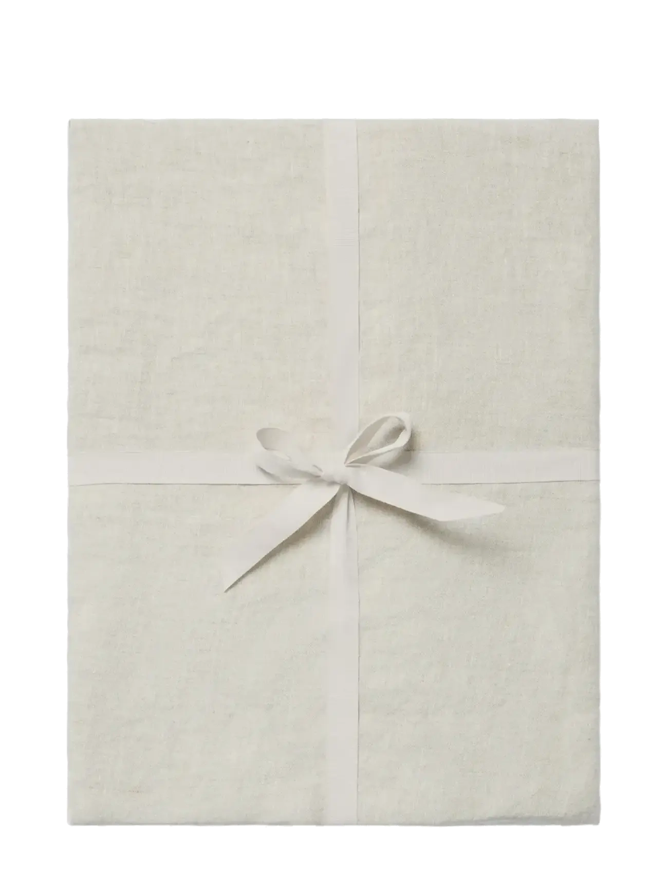 Garbo&Friends Linen Linen Fitted Sheet Double 140X200X30, Fitted Bed Lagen, Creme, Str: 180X200X30CM
