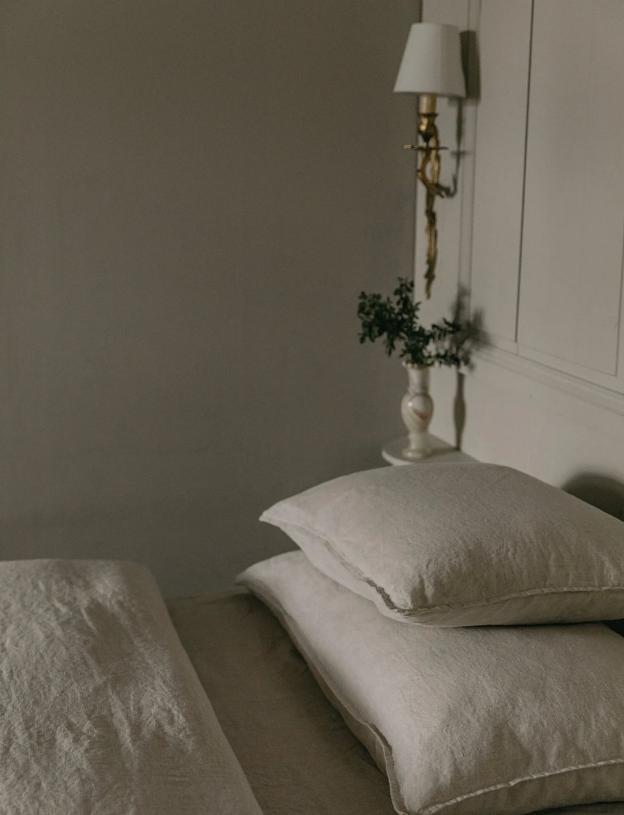 Garbo&Friends - Linen Linen Fitted Sheet Double 140x200x30 - tõmmatavad linad - linen - 0