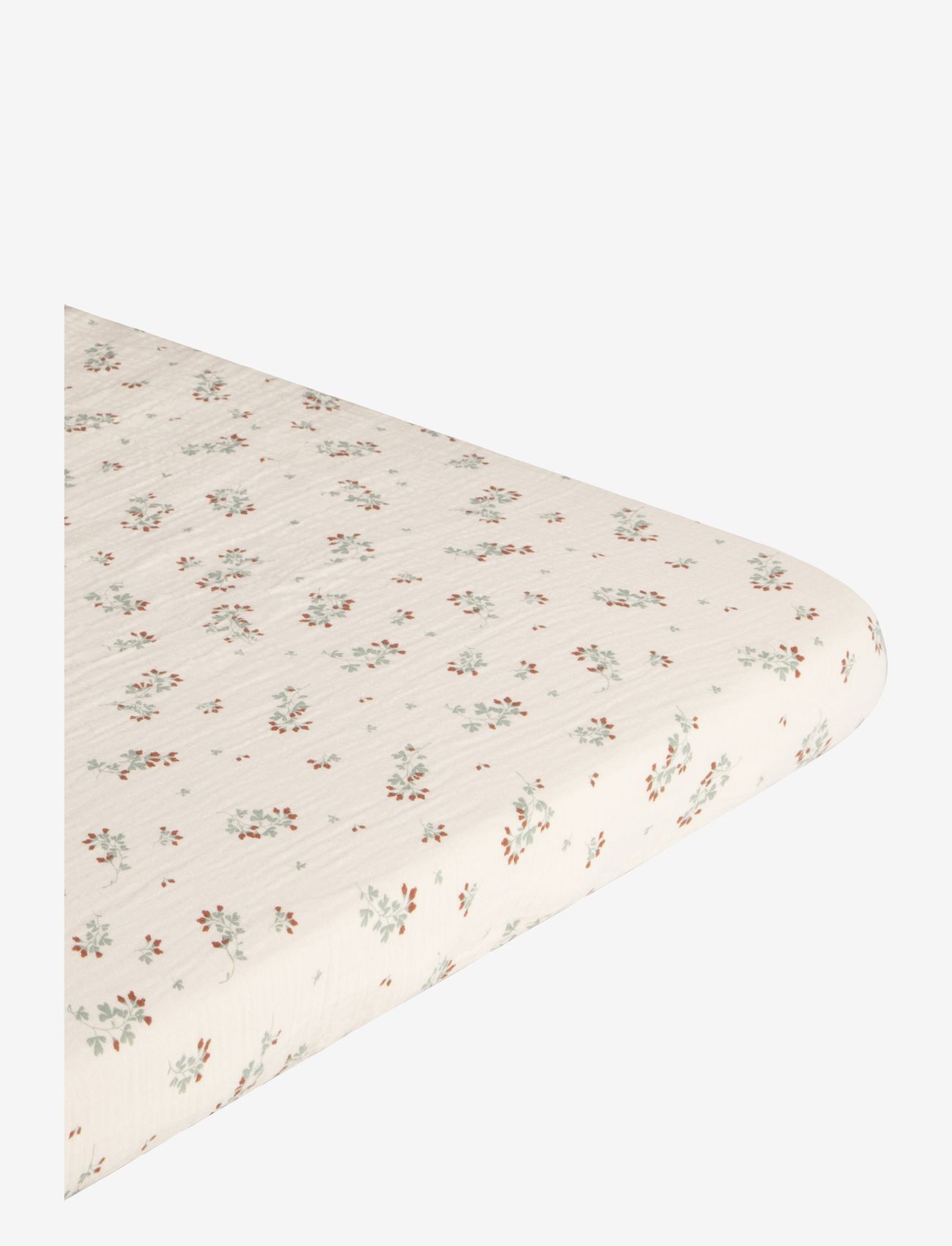 Garbo&Friends - Muslin Fitted Sheet Junior - lagner - clover - 1