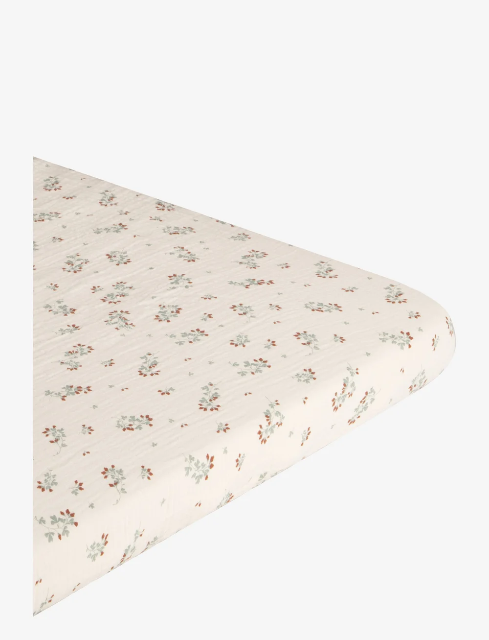 Garbo&Friends - Muslin Fitted Sheet Junior - lagner - clover - 1