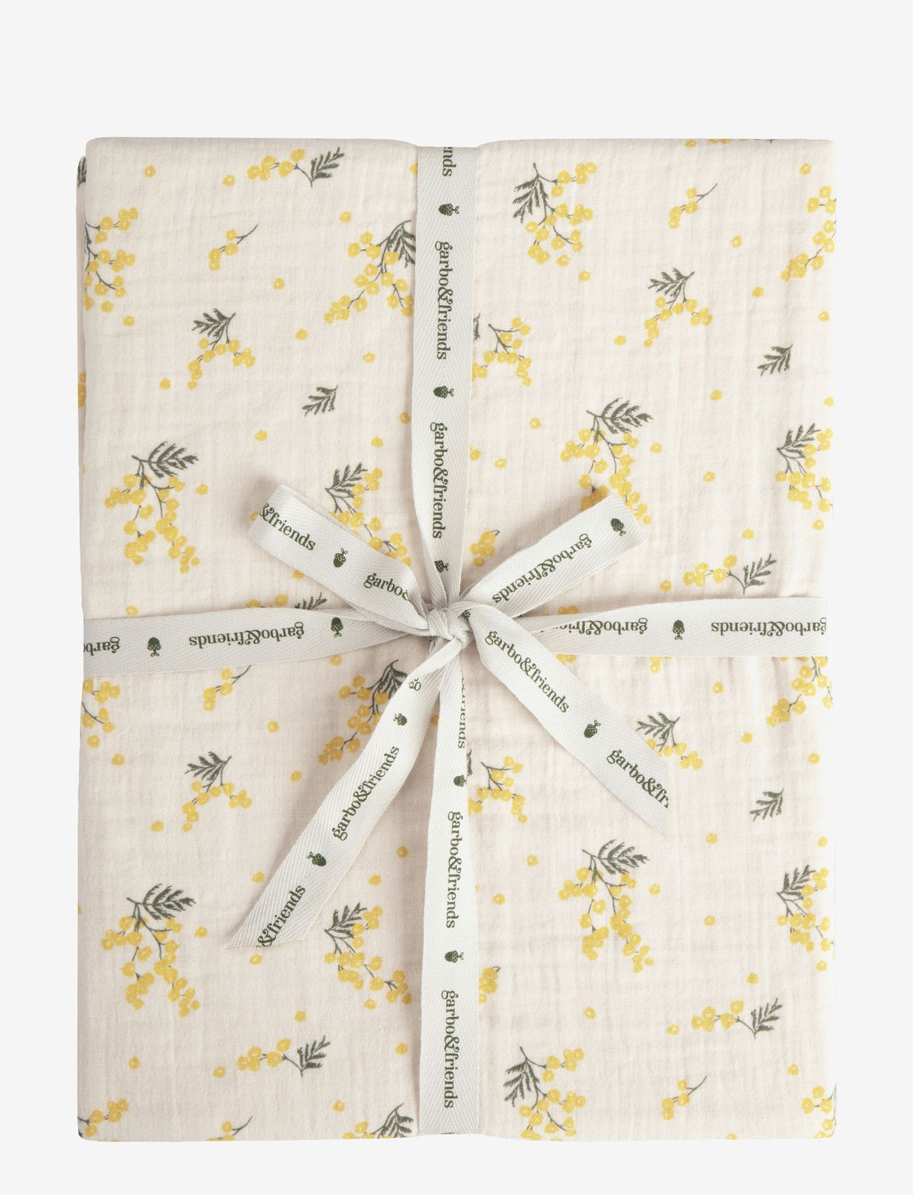 Garbo&Friends - Muslin Fitted Sheet Junior - bed sheets - mimosa - 1