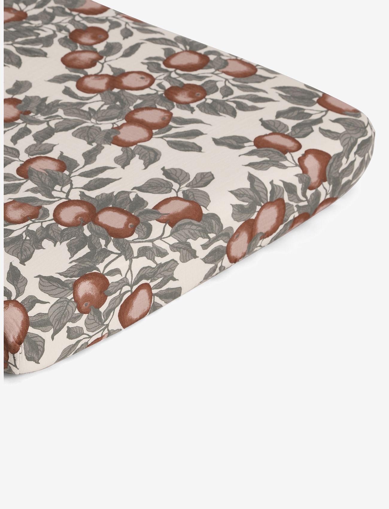 Garbo&Friends - Muslin Fitted Sheet Junior - bettlaken - pomme - 1