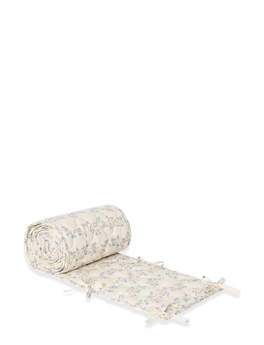 Garbo&Friends - Bell Flower Quilted Crib Bumper - bedomrander - bell flower - 2