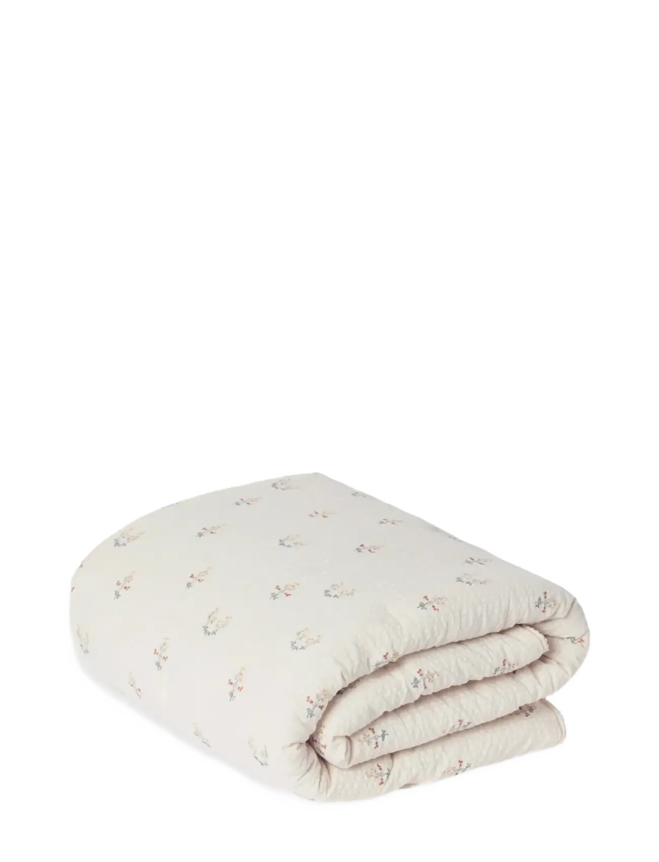 Garbo&Friends La Fraise Seersucker Filled Blanket - Inspiration - LA FRAISE / cream
