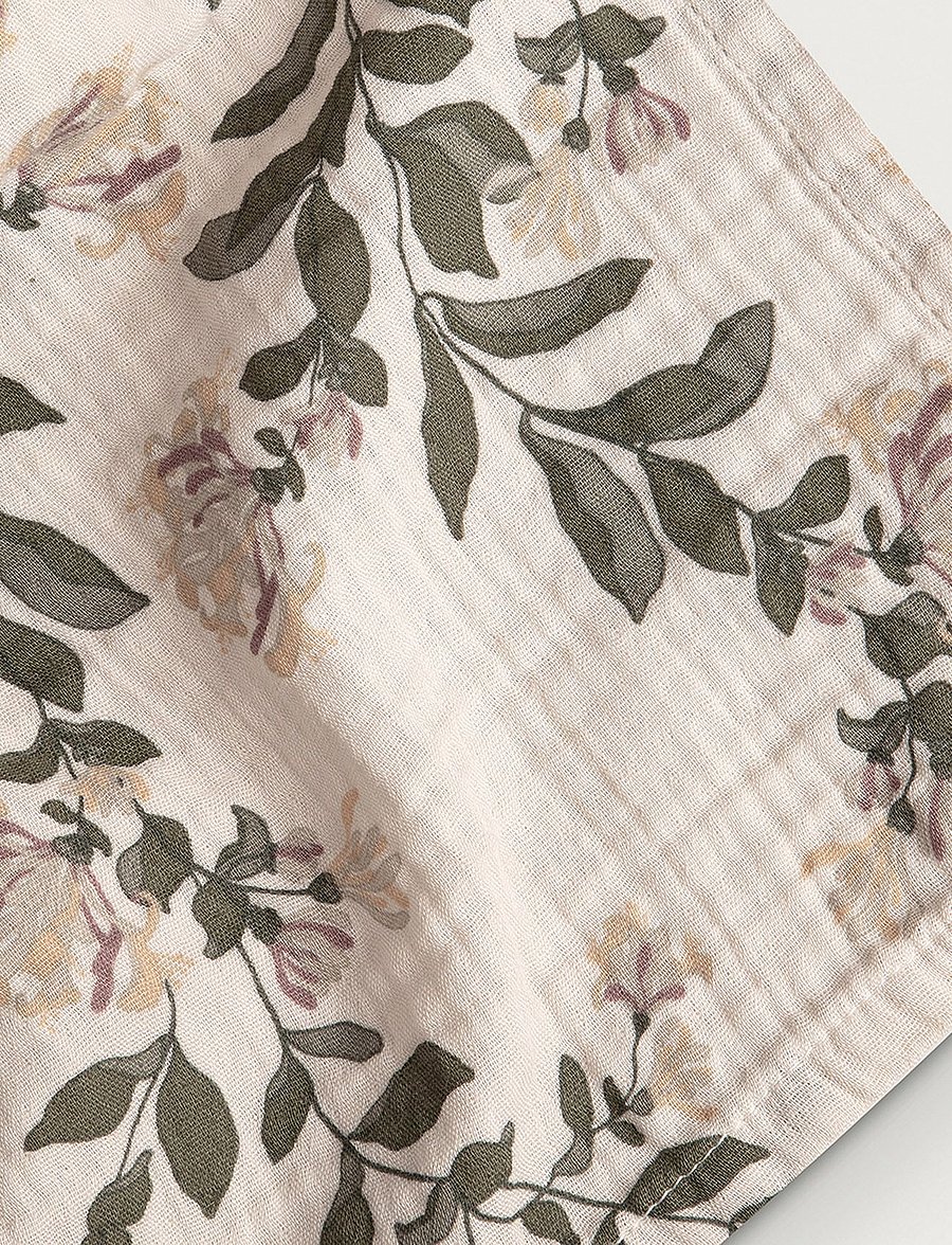 Garbo&Friends - Muslin Swaddle Blanket - honeysuckle - 1