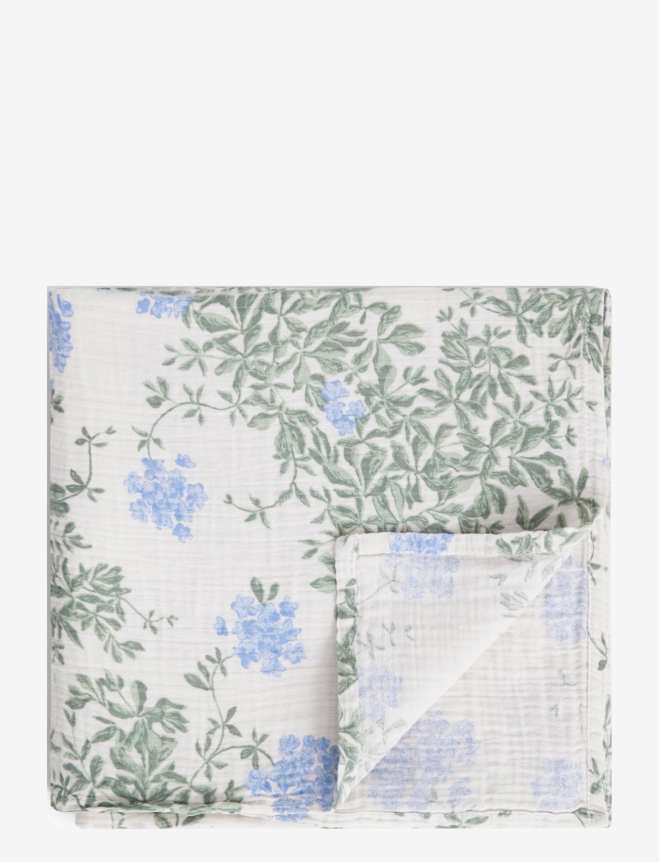 Garbo&Friends - Muslin Swaddle Blanket - plumbago - 0
