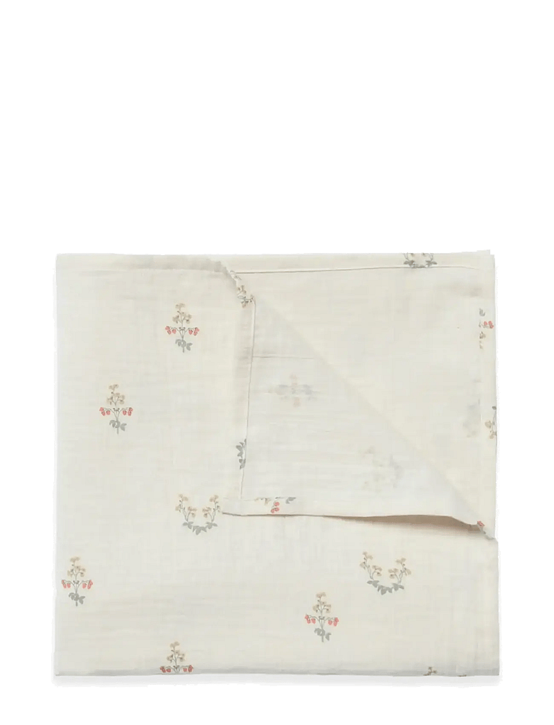Garbo&Friends - La Fraise Muslin Swaddle Blanket - musliinist tekid - la fraise - 1