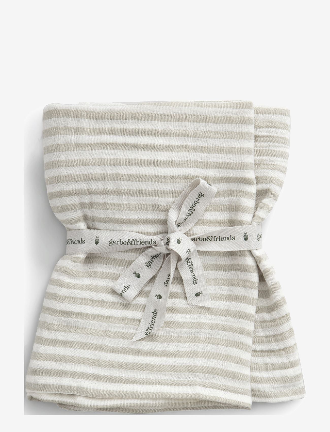 Garbo&Friends - Muslin Blanket 2 pcs - stripe - 0