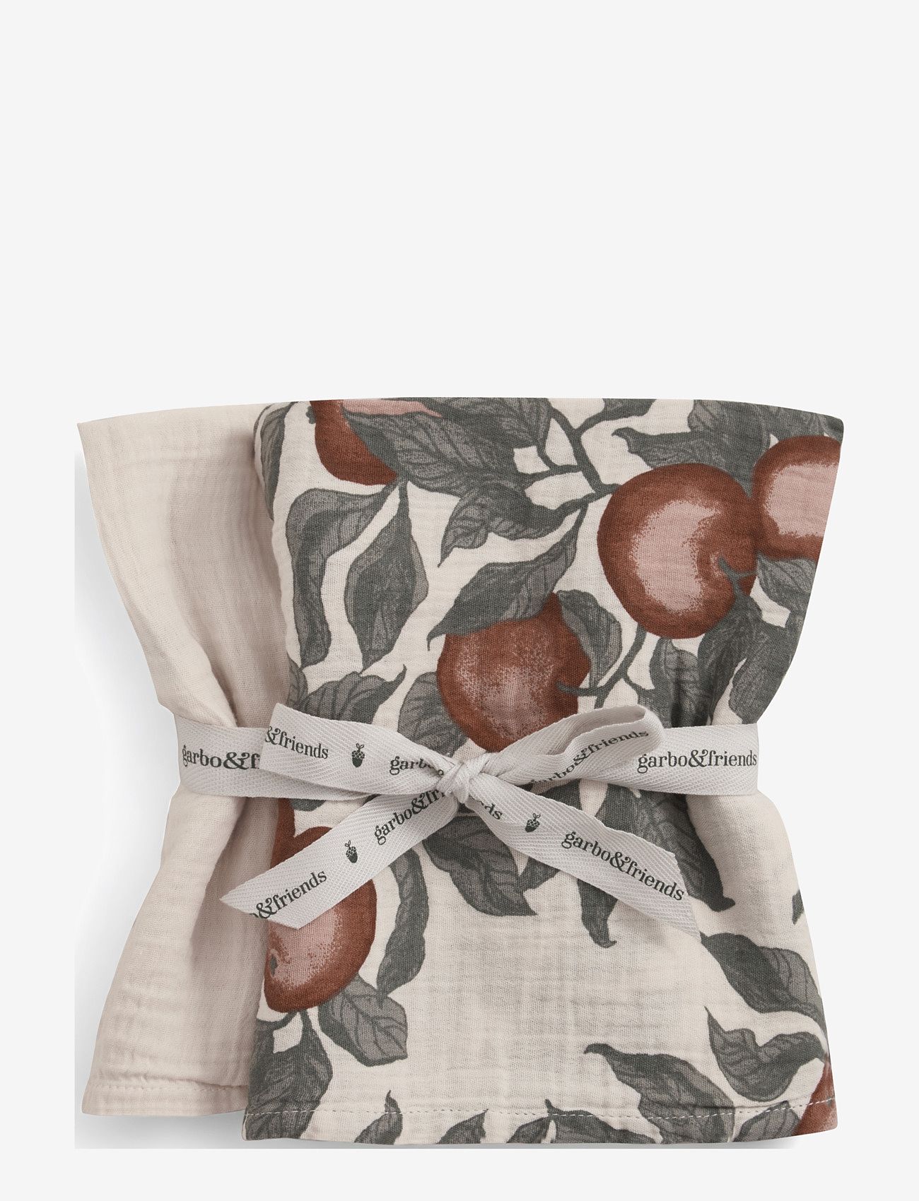 Garbo&Friends - Muslin Blanket Small - 2pcs - kleden van mousseline - pomme - 0