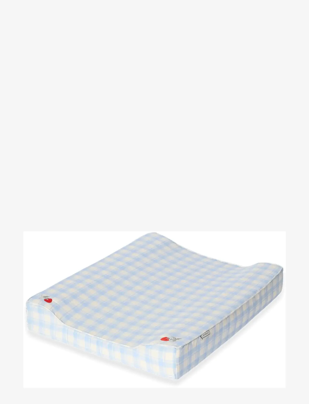 Garbo&Friends - Changing Cushion, 50x65x9 cm, Plaid Sky Blue - vystymo lentos - plaid sky blue - 1
